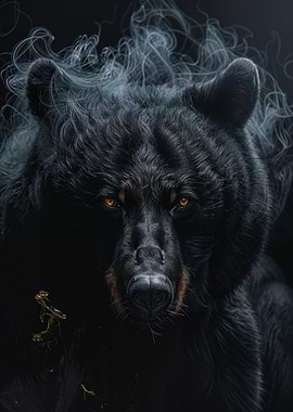 Bear in Black Smoke