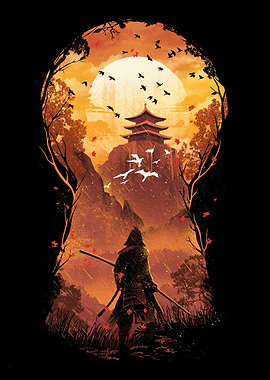 Keyhole Ninja Sunset
