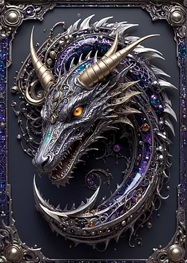 Royal Silver Cyber Dragon