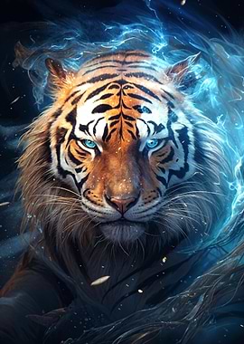Cosmic Celestial Tiger
