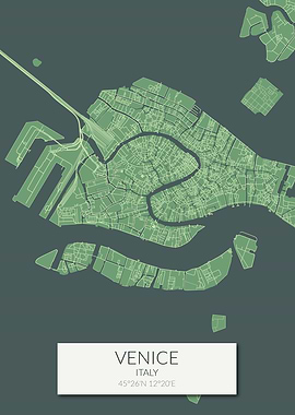 Venice Green Map