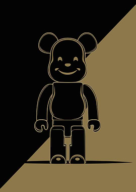 Golden bearbrick