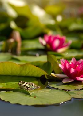 Frog and Lily