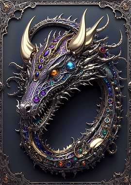 Gemstone Cyber Dragon