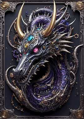 Steampunk Guardian Dragon