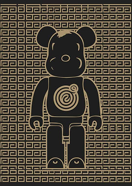 Golden bearbrick