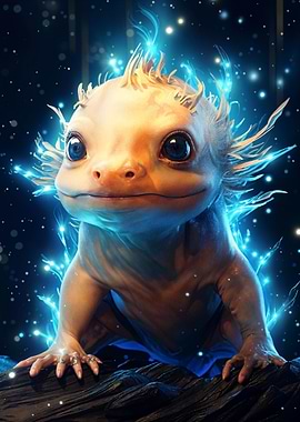 Cosmic Celestial Axolotl