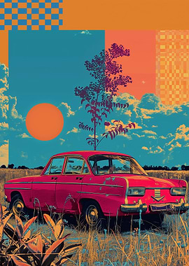 Retro Ride on the Field