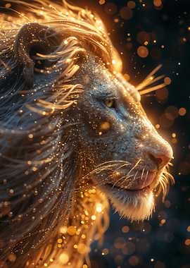 Black and Gold Lions