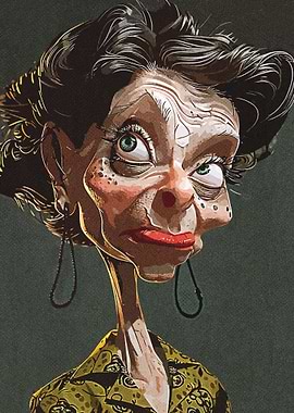 Caricature Woman