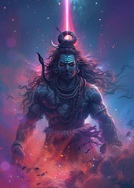 Ethereal Lord Shiva