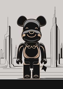 Bearbrick golden
