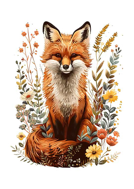 Cottagecore Fox