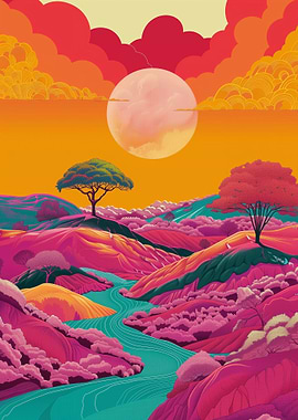 Colorful Retro Fantasy