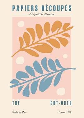 Pastel Nature Leaves