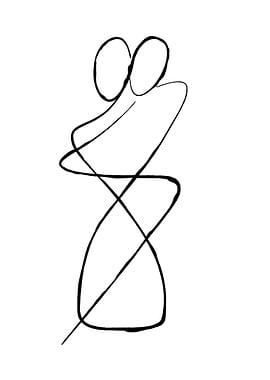 Couple Art Illustration