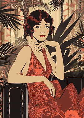 Art Deco Woman