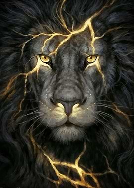 Black and Gold Lions