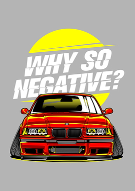 negative car