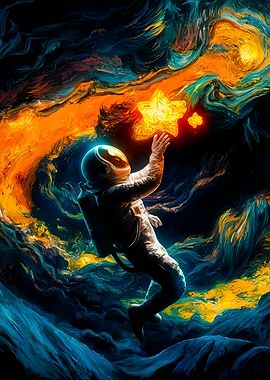 Cosmonaut in a Star Dream