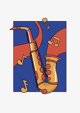 Stylish Saxophone Design