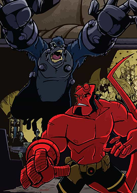 hell boy cartoon