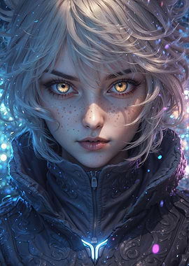 Mesmerizing Anime Portrait