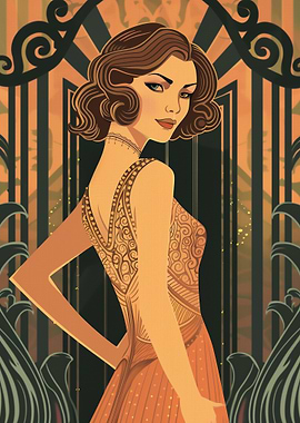 Art Deco Woman