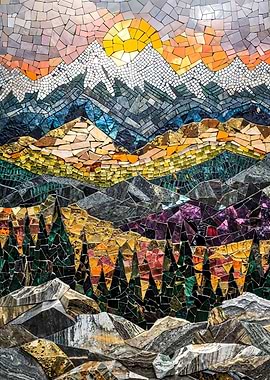Majestic Mosaic Peaks