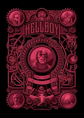 vintage hellboy