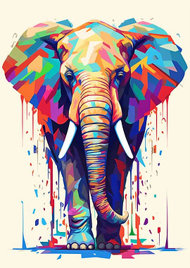 Colorful Elephant