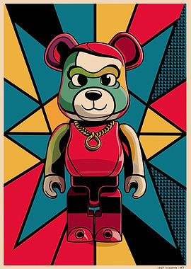 Graffiti Bearbrick