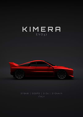 Lancia Kimera EVO37 Red