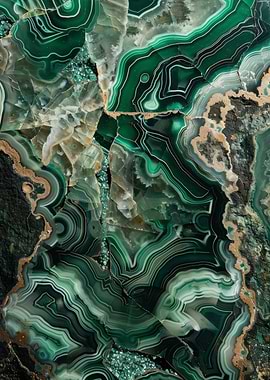 Green Malachite Gemstone