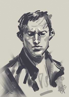 Expressive Male Portrait