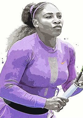 Serena Williams Portrait
