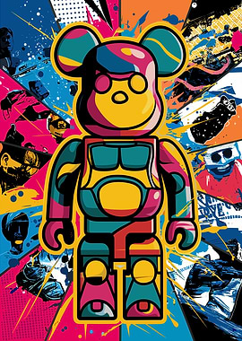 Graffiti Bearbrick