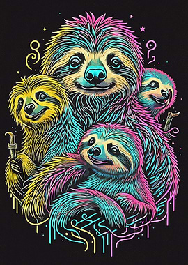 Neon Koala