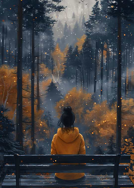 Mysterious Solitude Forest