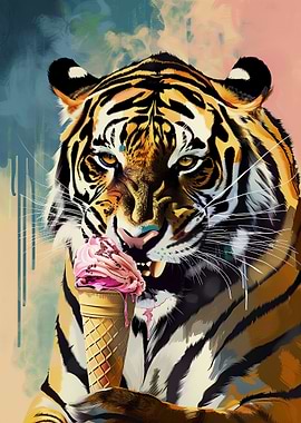 Ice Cream Tiger