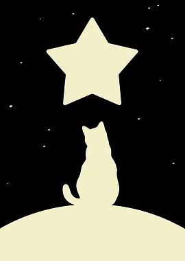 Stars Space Cat