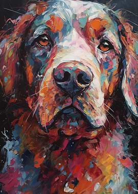 Colorful Dog 4