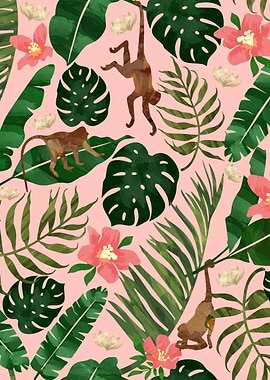 Tropical Garden Pink