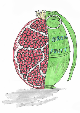 Pomegranate grenade