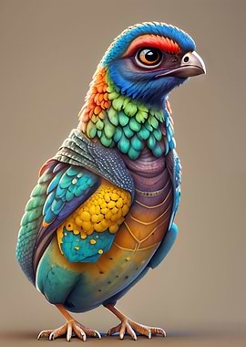 Shama bird at style punk