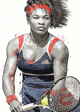 Serena Williams Portrait