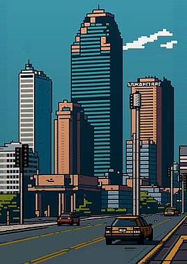 Jacksonville Pixel Art