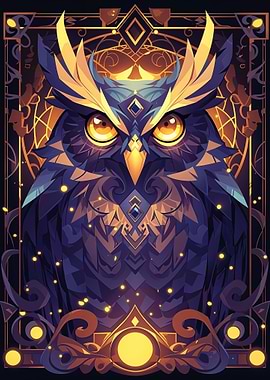 Owl Magic Card