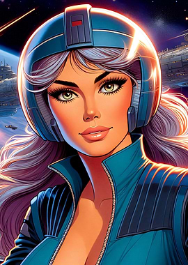 Beautiful Scifi Trooper