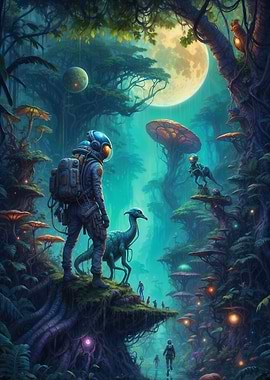 Celestial Alien Explorer